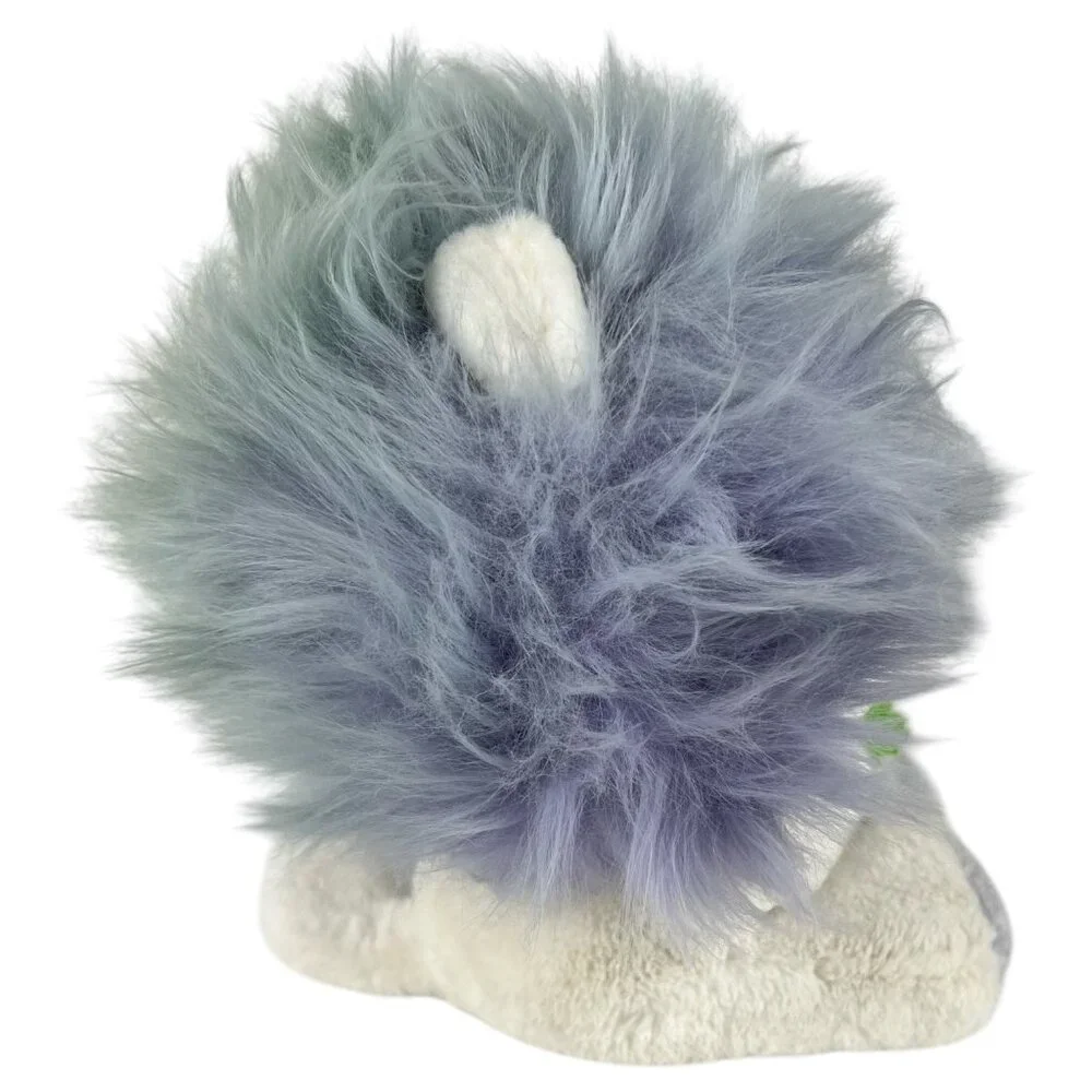 Vintage White Dakin Plush Frou‎ Frou 1982 Purple Blue Hair Nature Babies Flower
